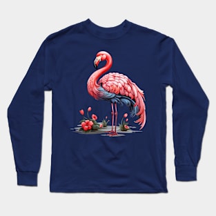 Flamingo Long Sleeve T-Shirt